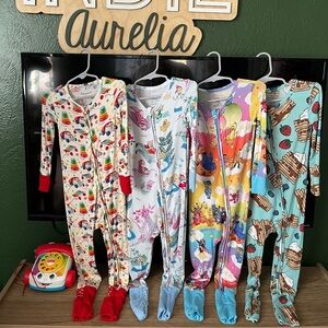 Posh Peanut 2T Convertible Zippies EUC